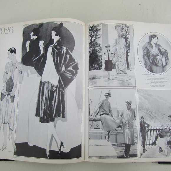 In Vogue Book British Fashion History Hardcover Coffee Table Howell 1975 - Picture 3 of 10